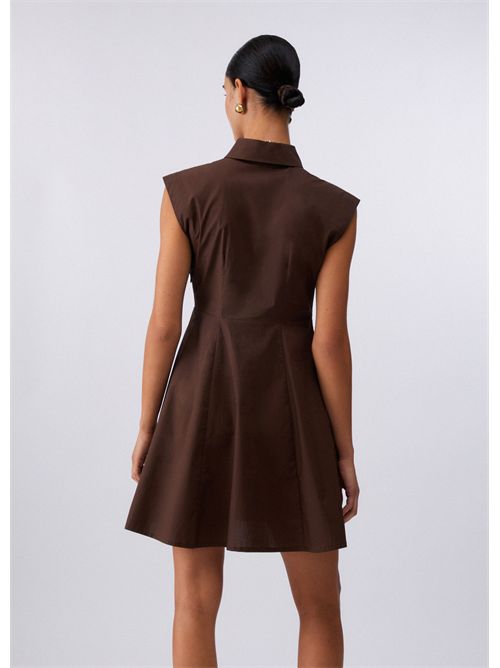 Dress woman brown LIU JO | WA6514T4853/91109